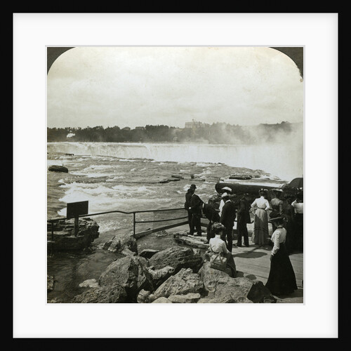 Terrapin Point, Goat Island, Niagara Falls, USA by HC White
