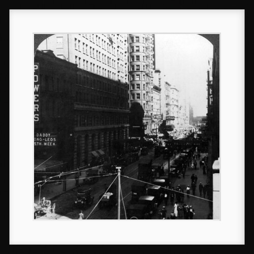 Skyscrapers, Randolph Street, Chicago, Illinois, USA by Underwood & Underwood