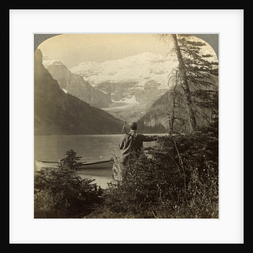 Mount Victoria, Rocky Mountains, Alberta, Canada by Underwood & Underwood