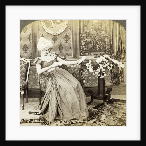 The Colonial Maiden's Dilemma, Two Proposals, Which Will be Accepted by Underwood & Underwood