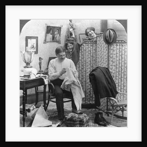 Trials of Bachelorhood by American Stereoscopic Company