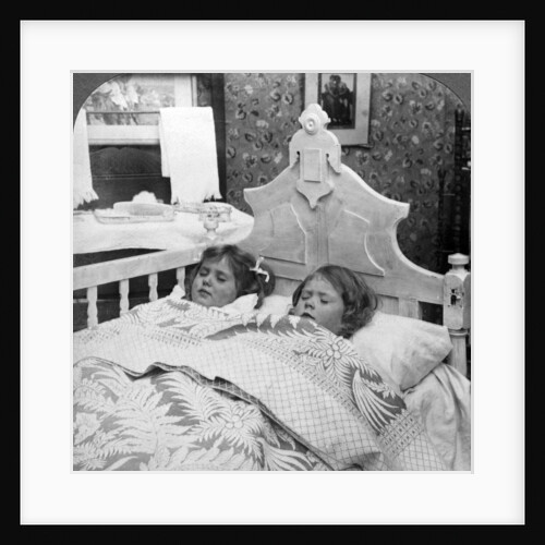 Sandman's Coming, Trying to go to Sleep by American Stereoscopic Company