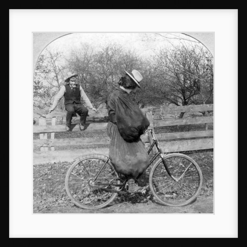 Wall I Swan, What Won't Them City Folks Do? by Keystone View Company