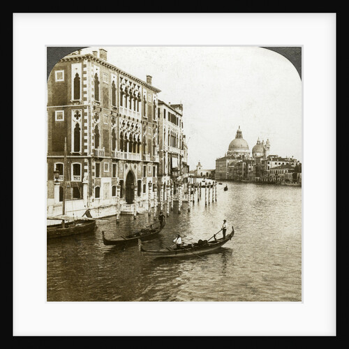 The Grand Canal, Venice, Italy by Underwood & Underwood