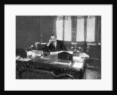 Serge Voronoff, Russian-born French surgeon by Anonymous