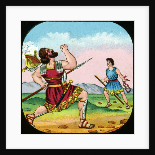 David Killing Goliath by Anonymous