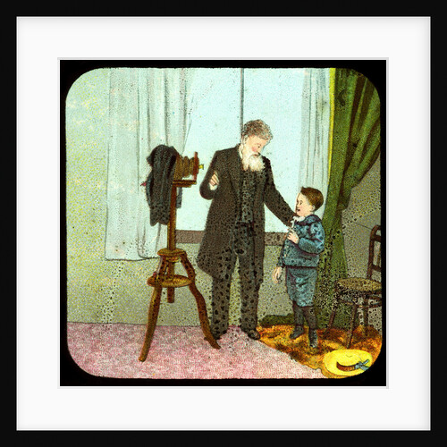 Photographer and child by Anonymous