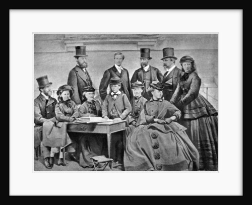 French Imperial Family by Anonymous