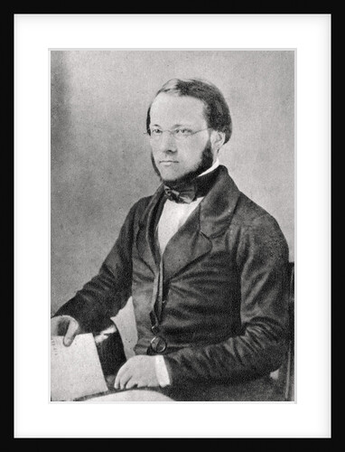 Louis Pasteur, French chemist and microbiologist by Anonymous