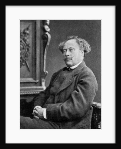 Alexandre Dumas the Younger, French playwright and novelist by Anonymous