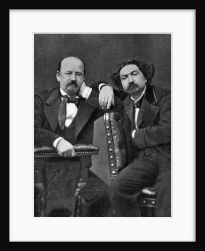 Emile Erckmann and Alexandre Chatrian, French writers by Anonymous
