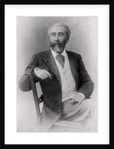 Jose-Maria de Heredia, Cuban-born French poet by Anonymous