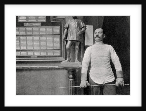 Alphonse Kirchoffer, French fencer by Anonymous