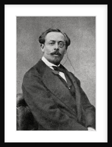 Aurelien Scholl, French author and journalist by Anonymous