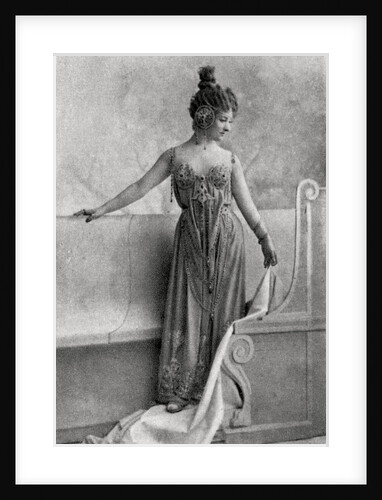 Cecile Sorel, French actress by Anonymous