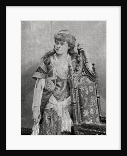 Julie Feyghine, French actress by Anonymous