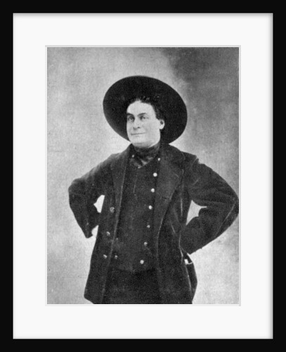 Aristide Bruant, French cabaret singer, comedian and nightclub owner by Anonymous