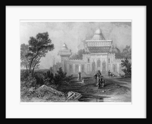 Shrine of Mohummed Kahn, Deeg by Finden