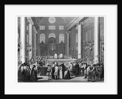 'The Jewish Feast of Purim or Cots', 1712 (19th century) by James Gardner