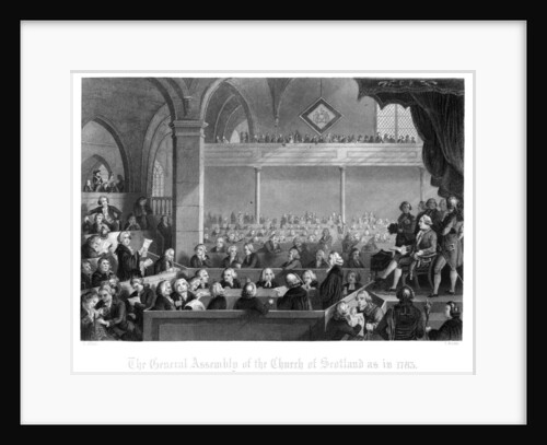 The General Assembly of the Church of Scotland as in 1783 by T Brown