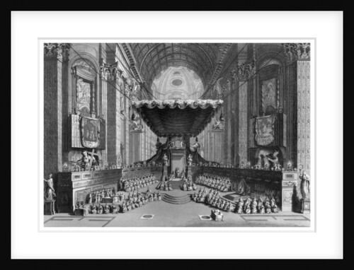 'Canonization of Saints in St Peter's Church, Rome' by T Brown