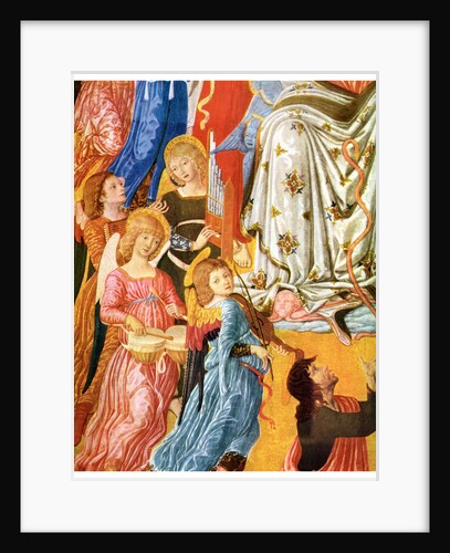 'Portative organ and kettledrums by Anonymous