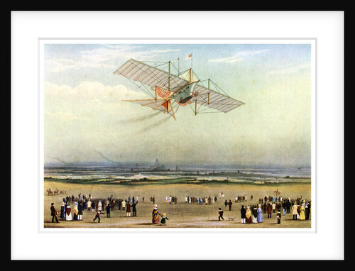 Design for an aerial steam carriage by Anonymous
