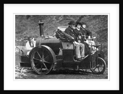 Thomas Rickett's steam carriage by Anonymous