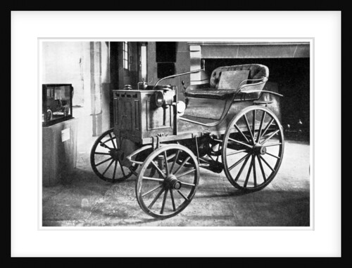 Panhard and Levassor's petrol driven motor car by Anonymous