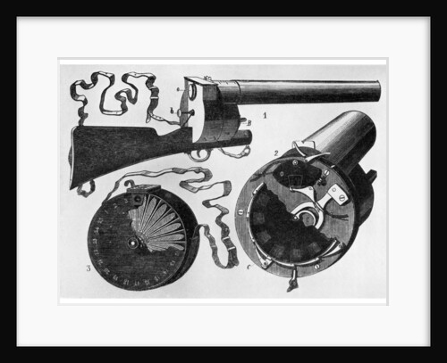 Photographic gun designed by Etienne Jules Marey by Anonymous