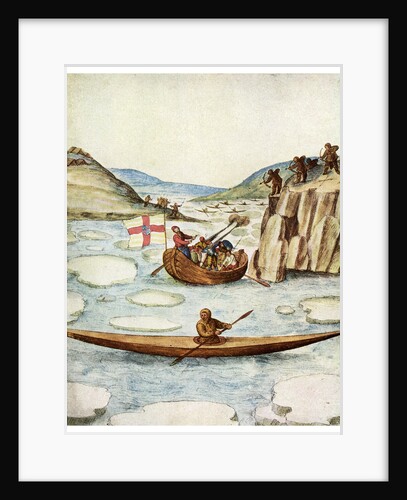 Eskimo kayak by Anonymous