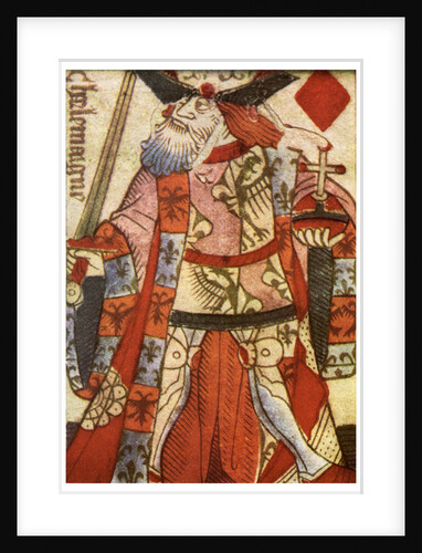 King of Diamonds from a French pack of playing cards by Anonymous