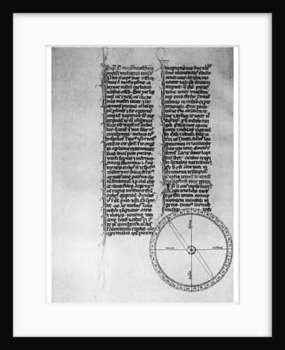 The first pivoted needle compass by Anonymous