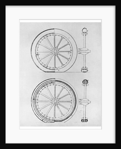 The first pneumatic tyre by Anonymous