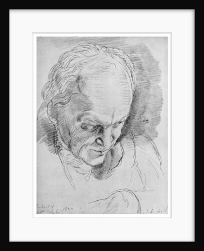 William Blake, English mystic, poet, artist and engraver by Anonymous