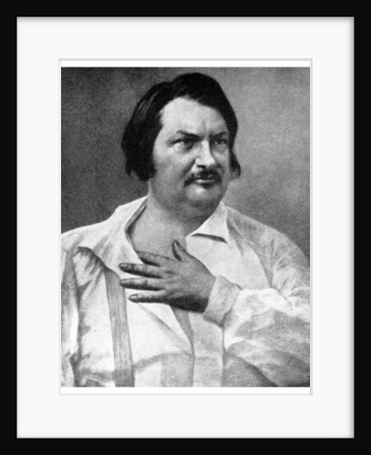 Honore de Balzac, French novelist by Anonymous