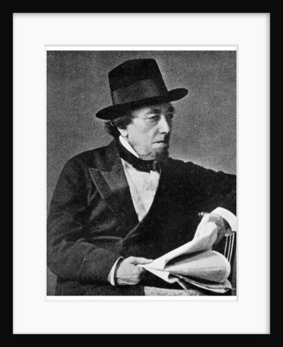 Benjamin Disraeli, British statesman by Anonymous