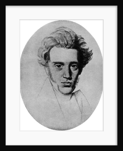 Soren Kierkegaard, Danish philosopher and theologian by Anonymous