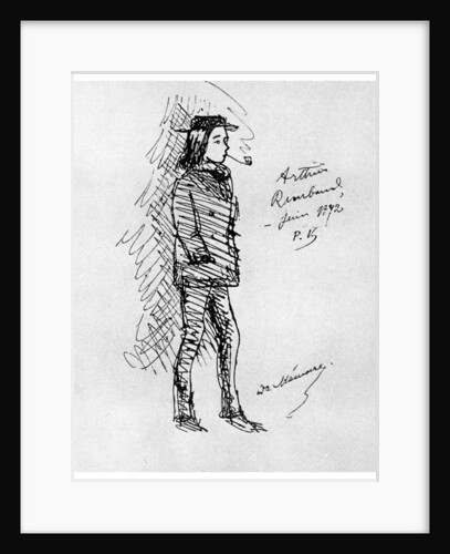 Arthur Rimbaud, French poet and adventurer by Anonymous