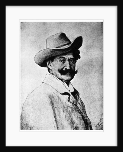 Johann Strauss the Younger, Austrian composer by Anonymous