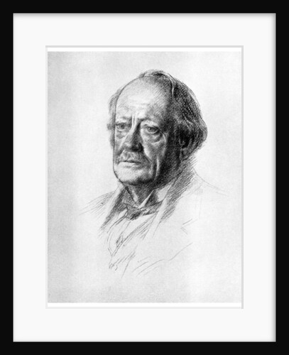 Sir JJ Thomson, British physicist by Anonymous