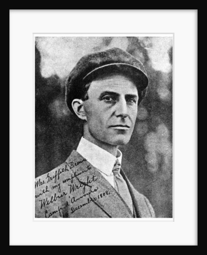 Wilbur Wright, American aviation pioneer by Anonymous