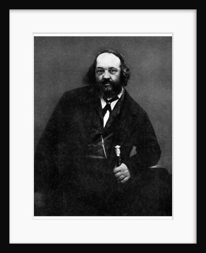 Anarchism: Mikhail Bakunin, Russian anarchist by Anonymous