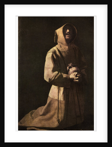 Sanctity: 'St Francis in Meditation' by Anonymous