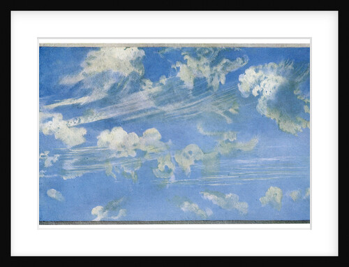 Nature: cloud study by Anonymous