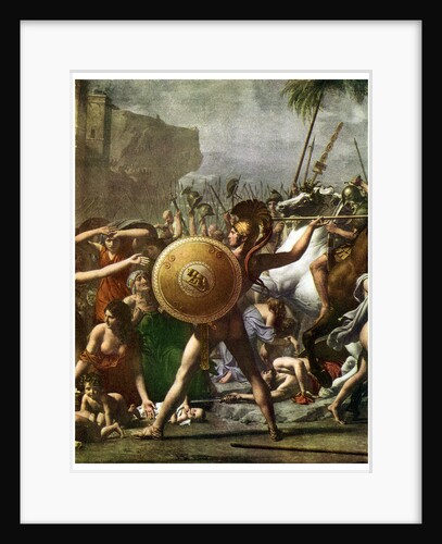 Hero worship: detail from 'The Intervention of the Sabine Women' by Anonymous