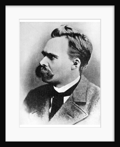 'Superman': Friedrich Nietzsche, German philosopher by Anonymous