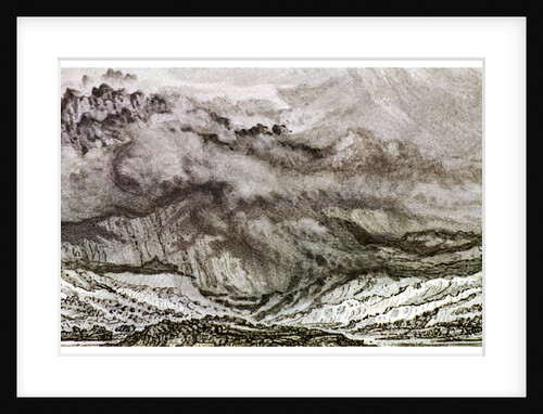 Snowdon, an Approaching Storm by Anonymous