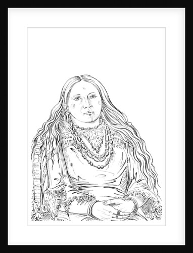 'The Twin', matron of the Riccaree tribe by Myers and Co