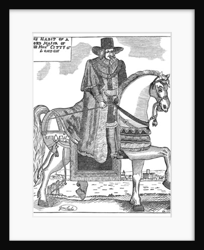 Sir Robert Titchborne, Mayor of London c1656 by Anonymous